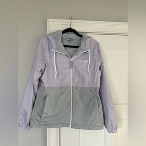 Columbia Light Purple and Gray Jacket